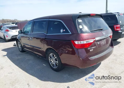 2012 Honda Odyssey Ex-L from USA, damaged, VIN 5FNRL5H60CB084606